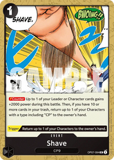 Shave - ONE PIECE CARD GAME - MoxLand